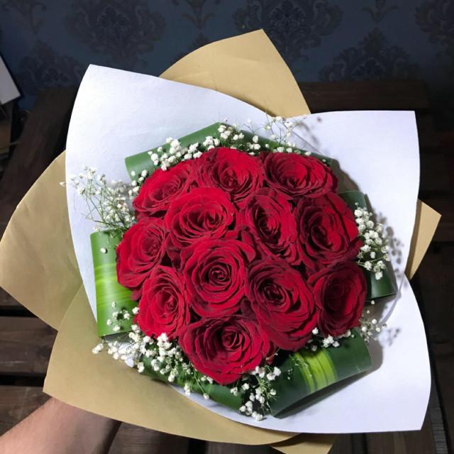 باقة ورد هدية