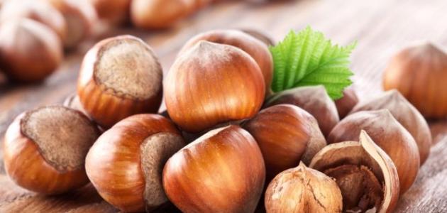 البندق وأهم فوائده وأضراره